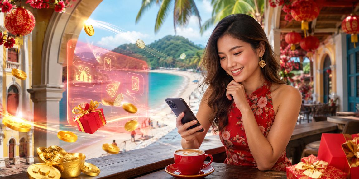 Maklumat cashback dan bonus transaksi permata123 untuk pengguna Malaysia di Langkawi