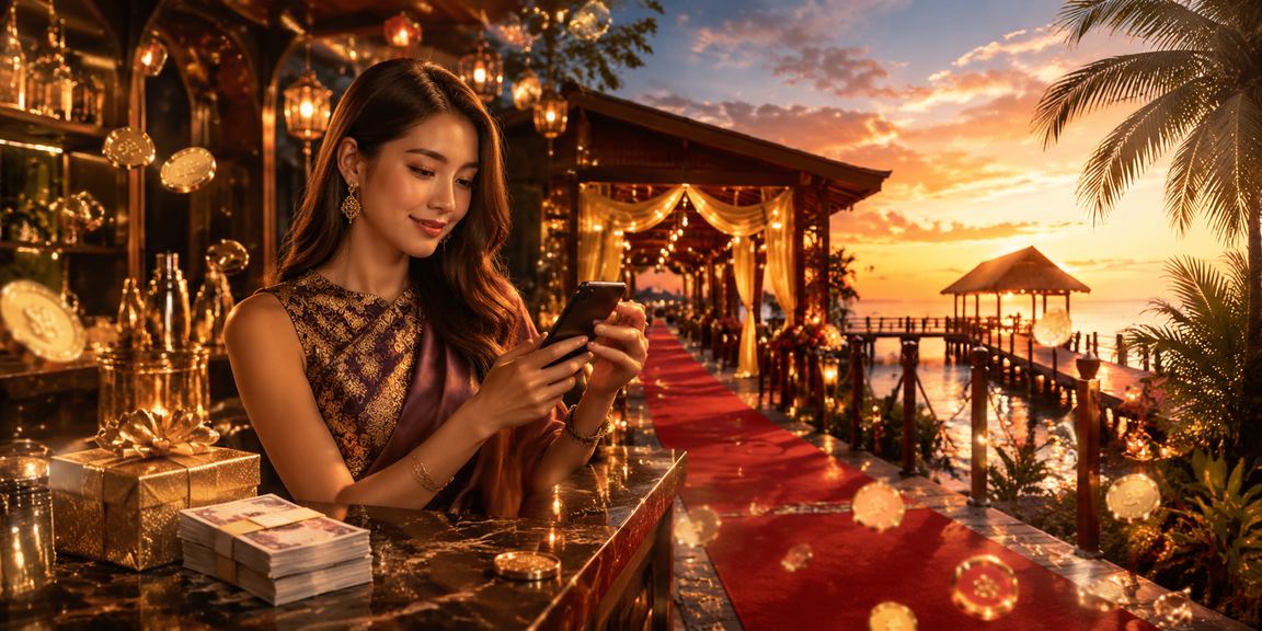 Pemain Malaysia mengakses roulette live melalui telefon bimbit permata123